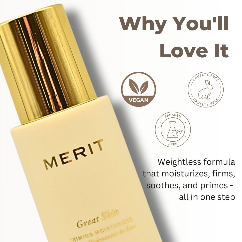 Merit Great Skin Priming And Firming Moisturizer With Peptides And Hyaluronic Acid Merit buy supplements canada