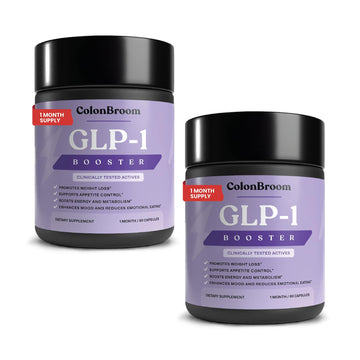 ColonBroom GLP-1 Weight Management Supplement for Women & Men - GLP1 Supports Gut Health, Metabolic Wellness & Appetite Regulation - Vegan, Gluten-Free Diet Capsules | 120 Count ColonBroom buy supplements canada