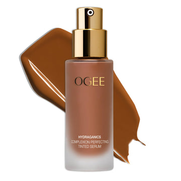 Ogee Complexion Perfecting Liquid Foundation - Lightweight Tinted Moisturizer For Face (Spruce 12.75N - Deep, Bronze Undertones) - with Vitamin C & Jojoba Oil - Certified Organic & Made in USA Ogee buy supplements canada