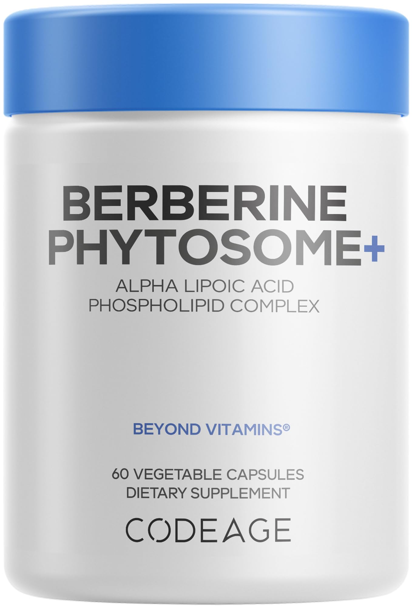 Codeage Berberine Phytosome Supplement - Berberine HCL, Alpha Lipoic Acid, Phospholipid Complex - 2-Month Supply - Berberine HCL - Berberine Hydrochloride - Gluten-Free, Non-GMO - 60 Capsules Codeage buy supplements canada