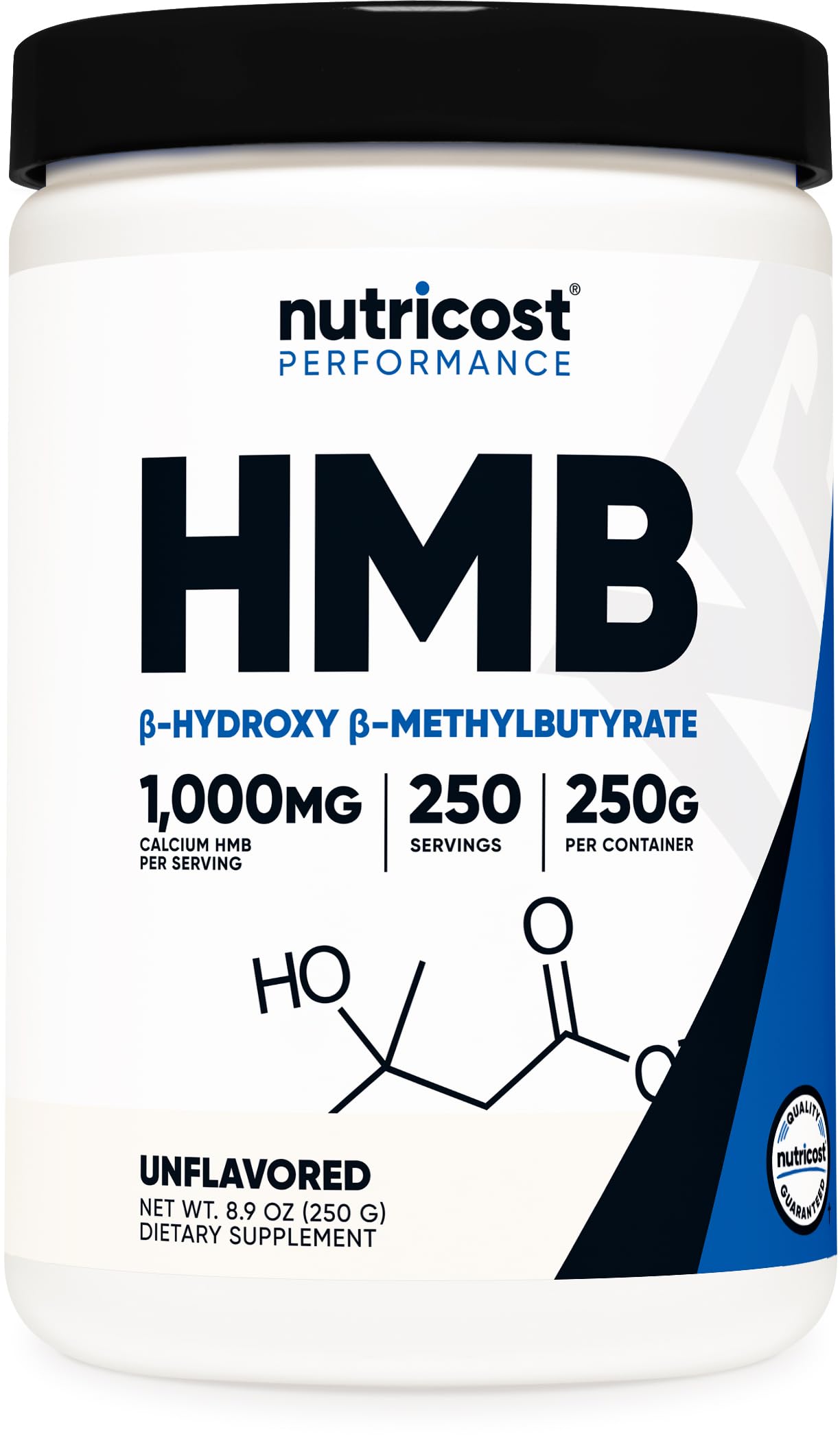 Nutricost HMB Powder (Beta-Hydroxy Beta-Methylbutyrate) 250 Grams - Gluten Free & Non-GMO Nutricost buy supplements canada
