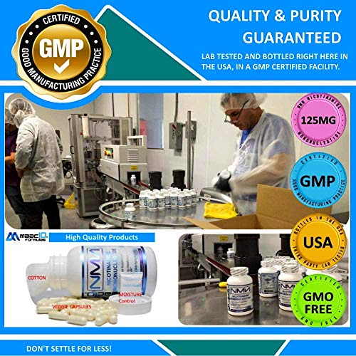 MAAC10 NMN Supplement Real Nicotinamide Mononucleotide (NMN 125mg Capsules). The Most Powerful NAD+ Precursor More Stable Than Riboside. We use 99% Pure Pharmaceutical Grade Stabilized NMN (30 Count) MAAC10 buy supplements canada
