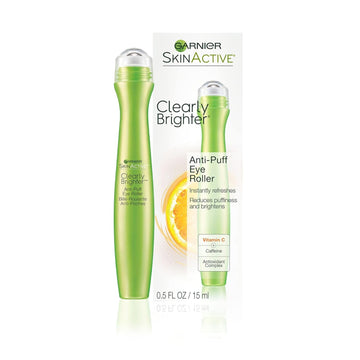 Garnier Clearly Brighter Anti-Puff Eye Roller, Dark Circles Under Eye Treatment with Caffeine and Vitamin C, 0.5 Fl Oz (15mL) Garnier buy supplements canada