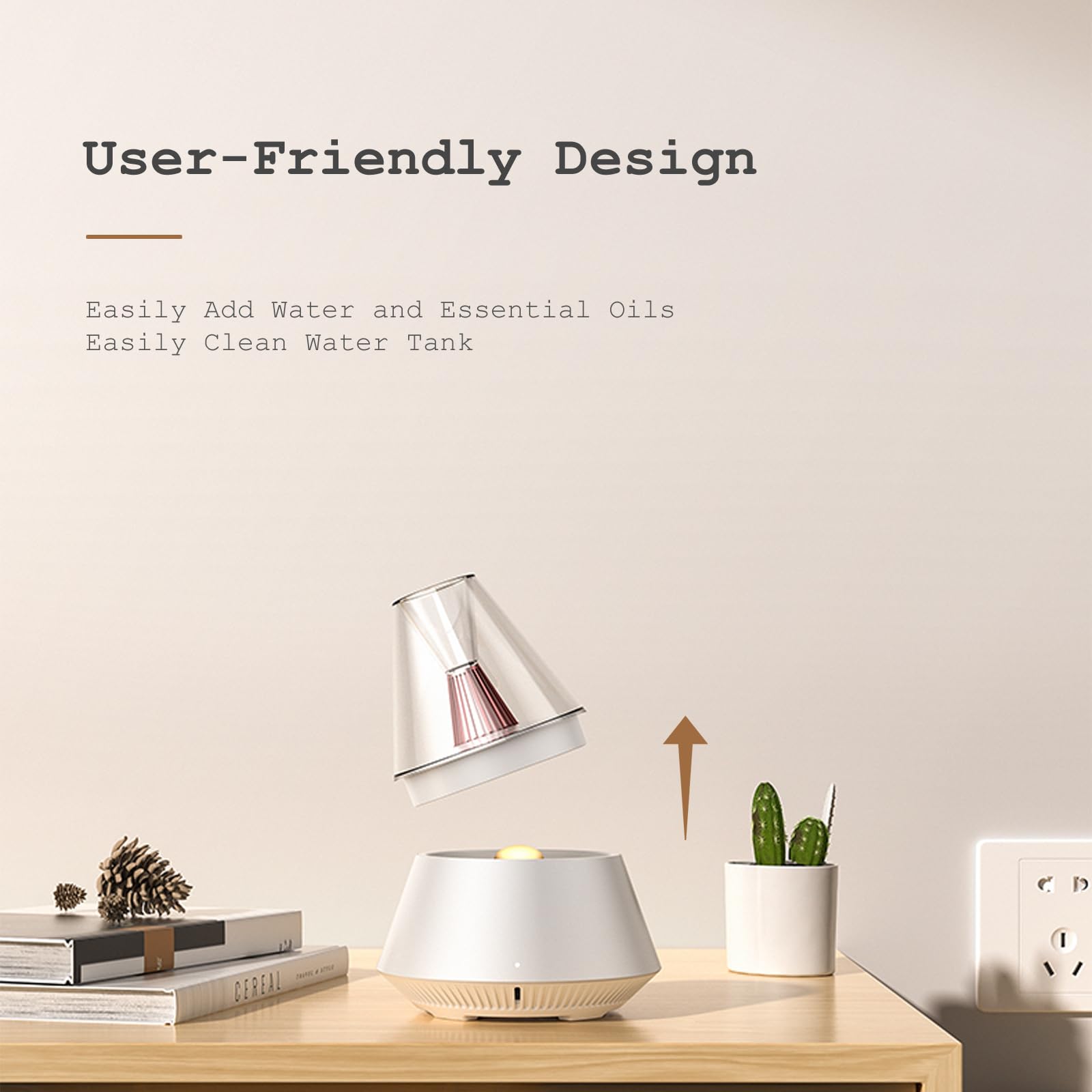 TriPro Essential Oils Aroma Diffuser,Portable Humidifier with Cool Mist and Warm Light Effect,Remote Control TriProC buy supplements canada
