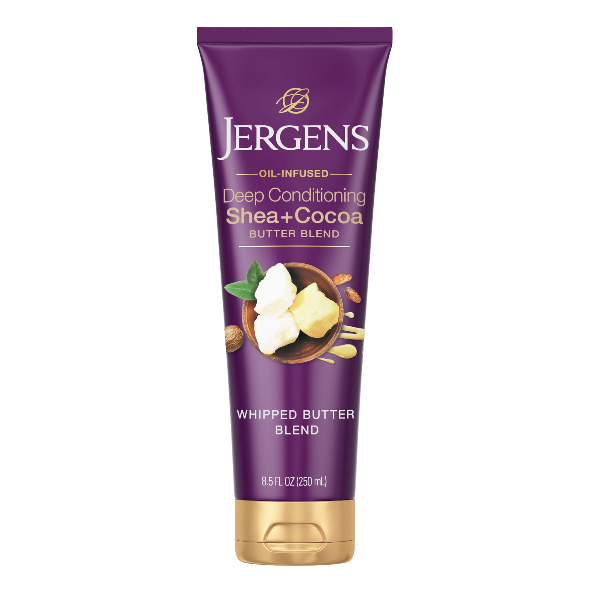 Jergens Shea and Cocoa Whipped Body Butter Lotion, Tone Enriching Hand And Body Lotion for Dry Skin, with Vitamins B3 & E, 8.5 Oz Jergens buy supplements canada