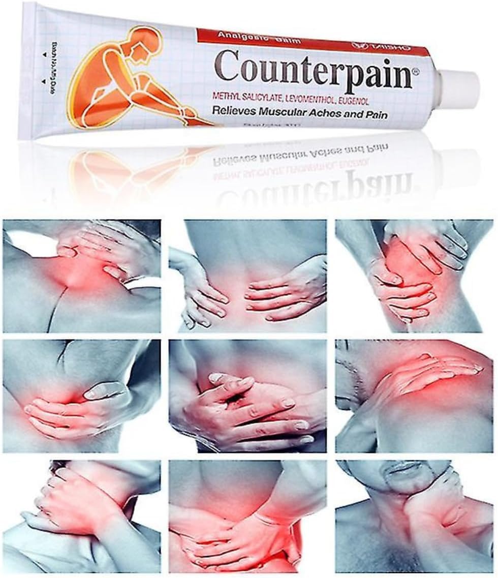 Counterpain® Warm Balm for Temporary Relief of Minor Muscular Aches and Pain, Methyl Salicylate, Levomenthol, Eugenol, Made in Indonesia Counterpain buy supplements canada