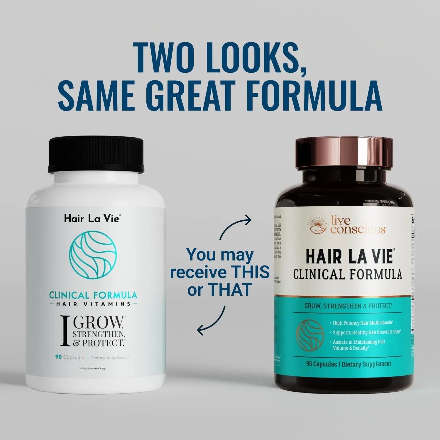 Hair La Vie Live Conscious Clinical Formula Hair Growth Vitamins for Women and Men w/Biotin, Collagen & Saw Palmetto (Pack of 1) Hair La Vie buy supplements canada
