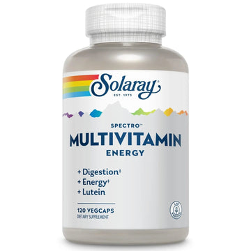 SOLARAY Spectro Energy Multivitamin for Women and Men - Cellular Energy, Digestion, Eye Health and Immune Support SOLARAY buy supplements canada