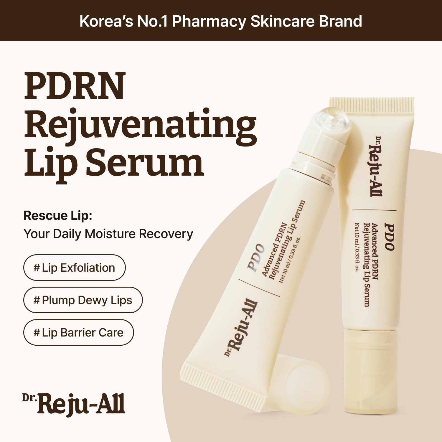 Dr. Reju-All Advanced PDRN Rejuvenating Lip Serum – Hydrating Lip Balm with Lipozip PDRN for Glowy, Dewy Lips Dr.Reju-All buy supplements canada