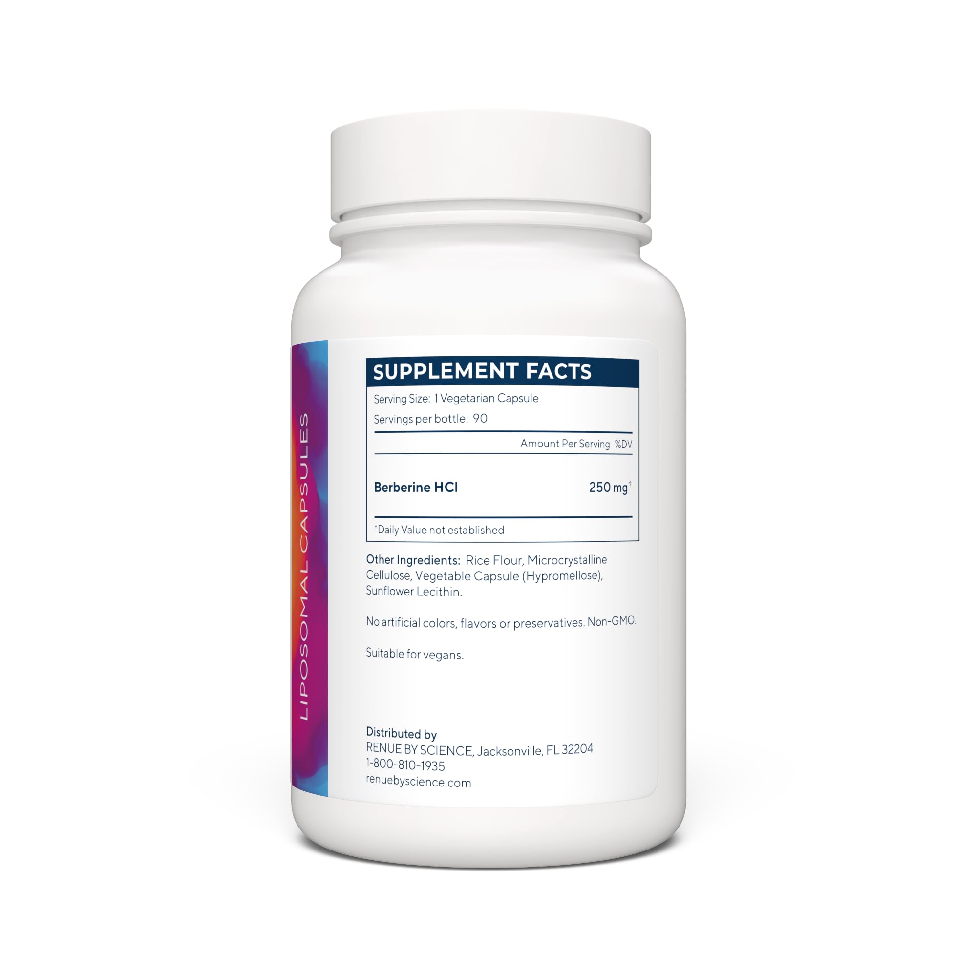 Renue By Science Berberine | 90 Berberine Supplement Capsules - 250mg Berberine per Serving | Bioavailable Formula for Increased Absorption | Non-GMO & Allergen Free | Manufactured in The USA Renue By Science buy supplements canada