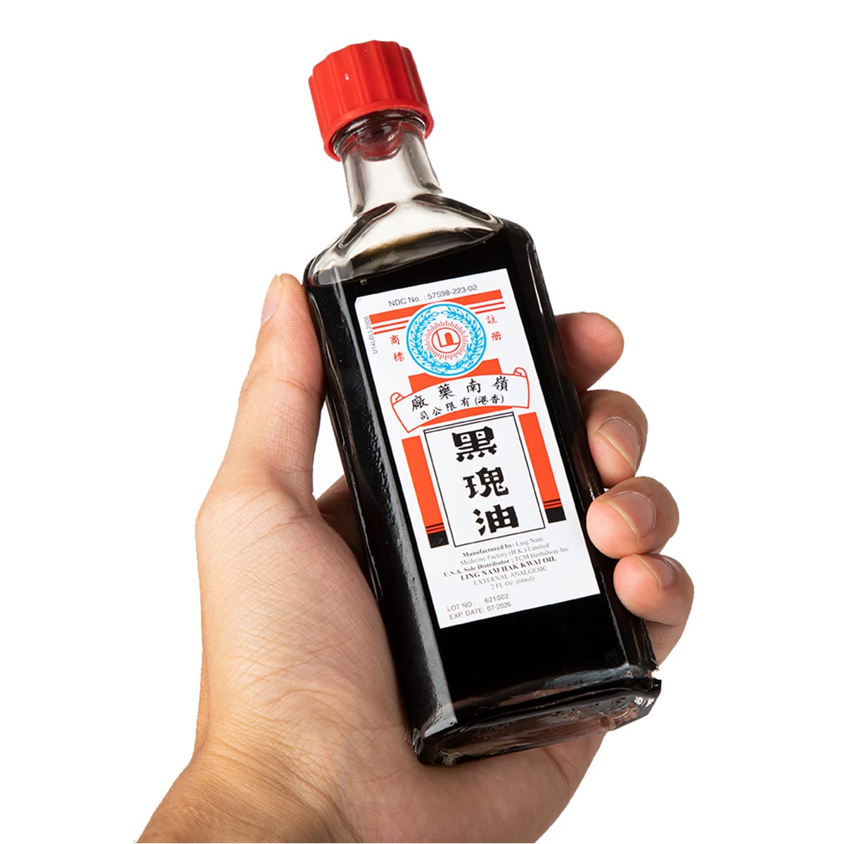 Ling Nam HAK Kwai Oil, Simple Backache Strains Bruises Sprain External analgesic, Relief Pains of Muscles and Joint, Authentic US Import 60ML (1) Ling Nam buy supplements canada