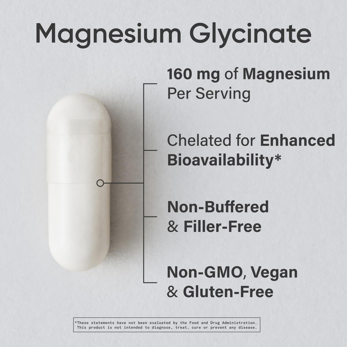 Sports Research® Magnesium Glycinate - Supports Restful Sleep & Enzymatic Processes - 160 mg Chelated Magnesium - Vegan Capsule - 90 Count Sports Research buy supplements canada