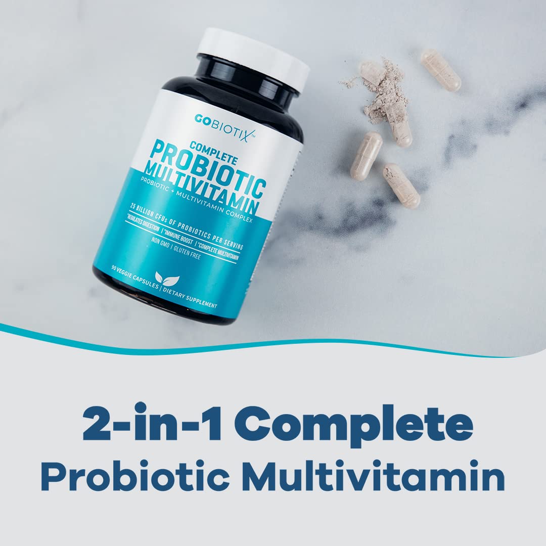 GOBIOTIX Probiotic Multivitamin Supplement - Daily Multivitamins with Probiotics GOBIOTIX buy supplements canada
