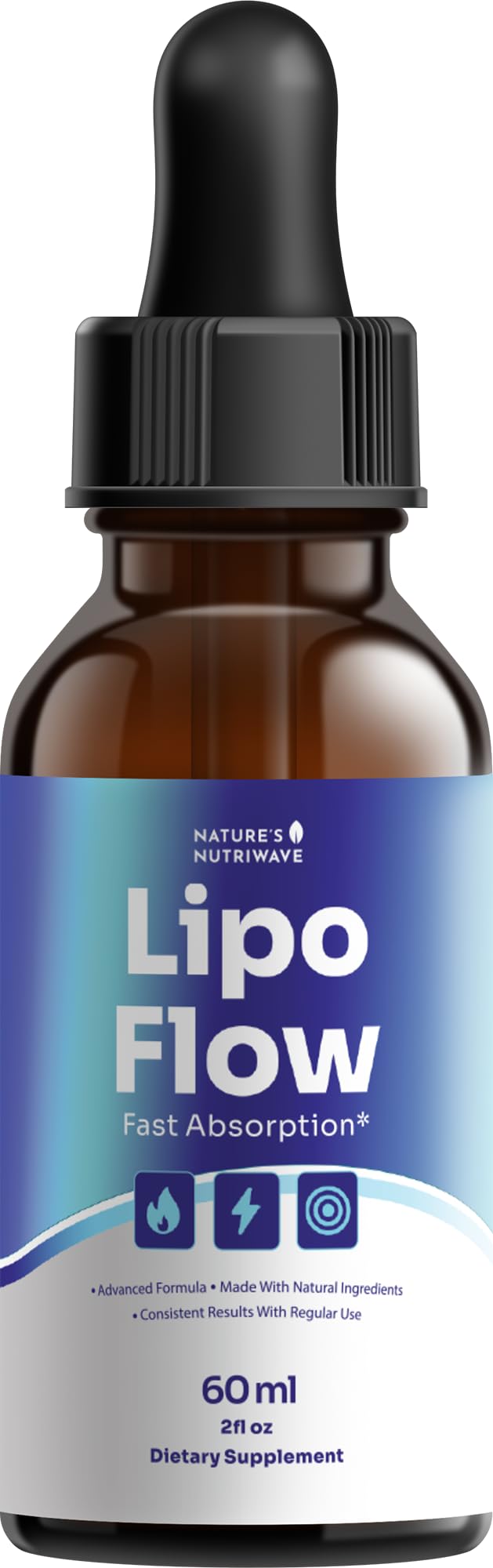 Lipo Flow – Daily Botanical Supplement with Pineapple, Beet Root & Hibiscus – Clean, Stimulant-Free Formula – GMP-Certified, Non-GMO, Made in USA - 60ml, 60 Servings, 1 Month Supply Nature’s NutriWave buy supplements canada