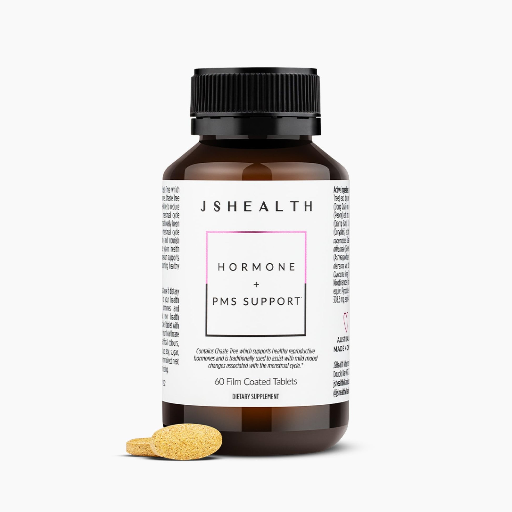 JSHealth Vitamins Hormone Balance for Women and PMS Support Supplement - Premenstrual Symptom Relief with Vitamins B3, B6 & Magnesium (60) JSHealth buy supplements canada