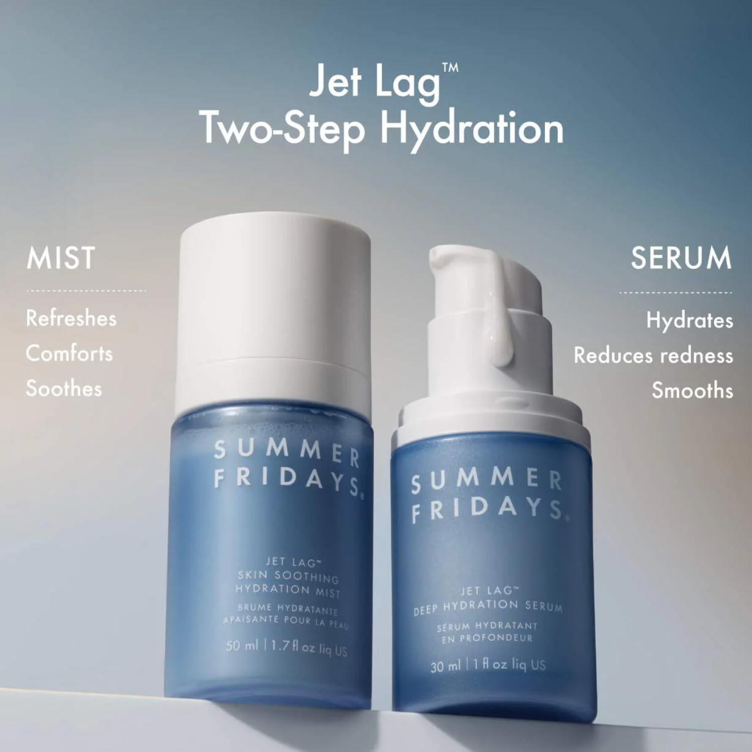 Summer Fridays Jet Lag Skin Soothing Hydration Face Mist - Ultra-Fine Facial Spray & Hydrating Mist to Comfort, Soothe & Help Provide Protective Moisture Barrier Support for Glowing Skin (1.7 Fl Oz) Summer Fridays buy supplements canada