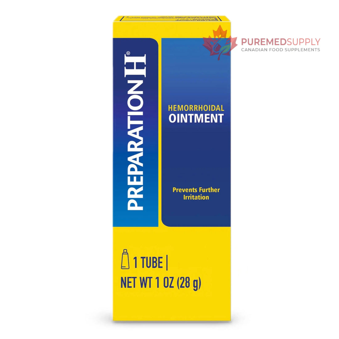 PREPARATION H Hemorrhoid Symptom Treatment Ointment, Itching, Burning & Discomfort Relief, Tube (2.0 Ounce) Preparation H buy supplements canada