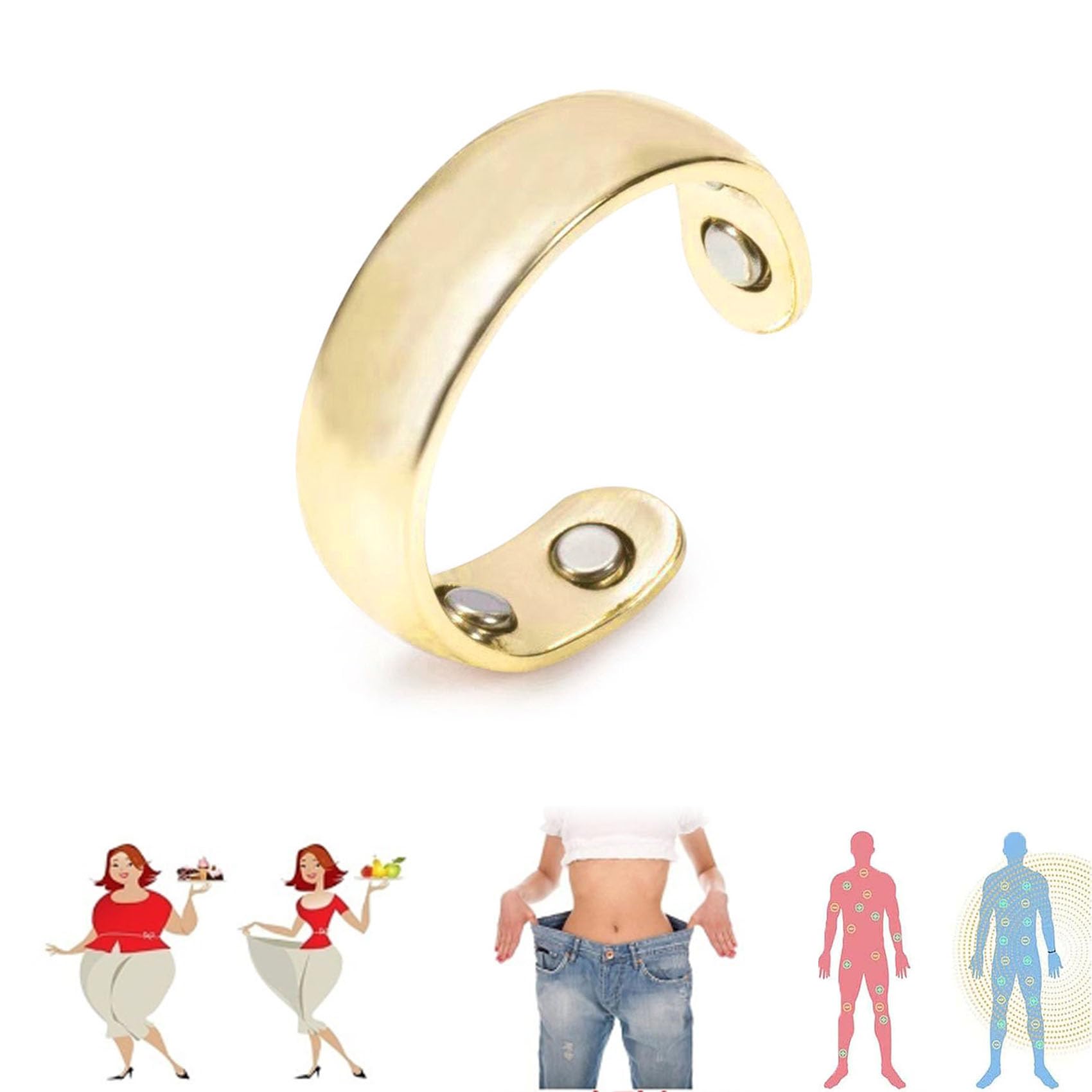 HVZZ Calmi Ring, Olux Rings for Women, Calmi Magnetic Ring for Lymphatic Drainage Arthritis Pain Relief HVZZ buy supplements canada
