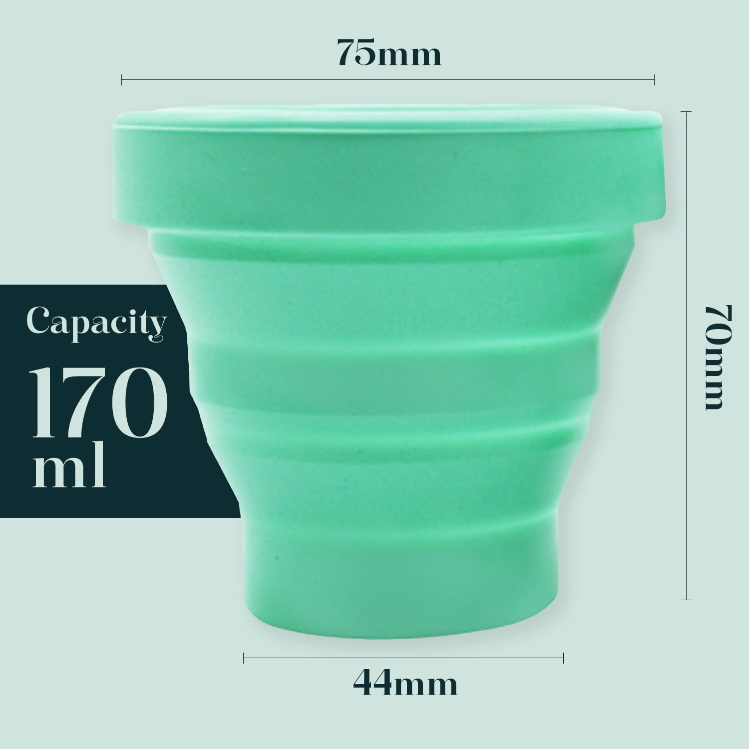 SHORDY Menstrual Case Holder for Sterilization, Collapsible Silicone Container - Boil, Sterilize SHORDY buy supplements canada