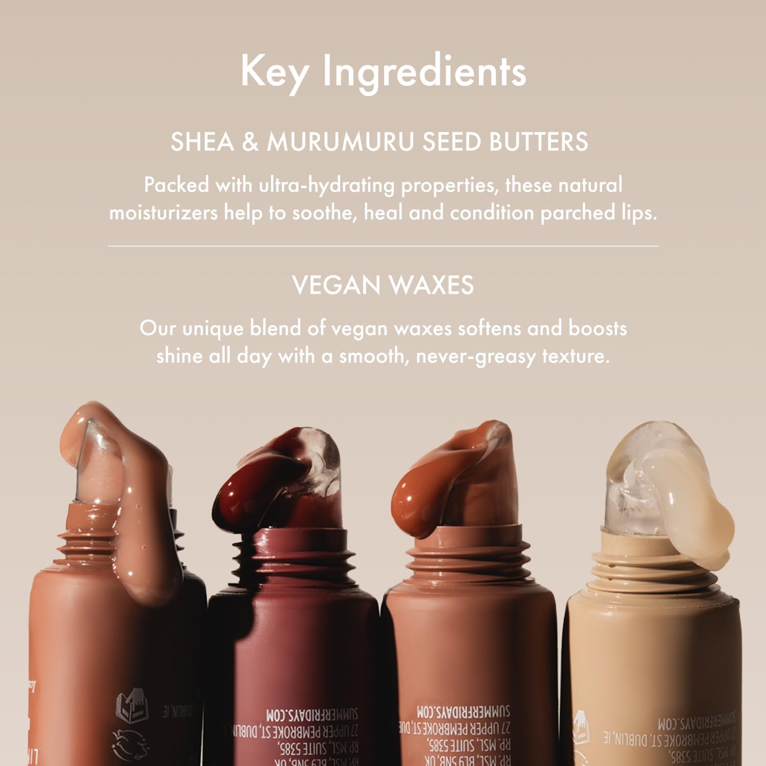 Summer Fridays Tinted Lip Butter Balm - Conditioning Vegan Lip Balm for Instant Moisture, Shine & Hydration - Sheer-Tinted, Soothing Skincare - Vanilla Beige (.5 Oz) Summer Fridays buy supplements canada