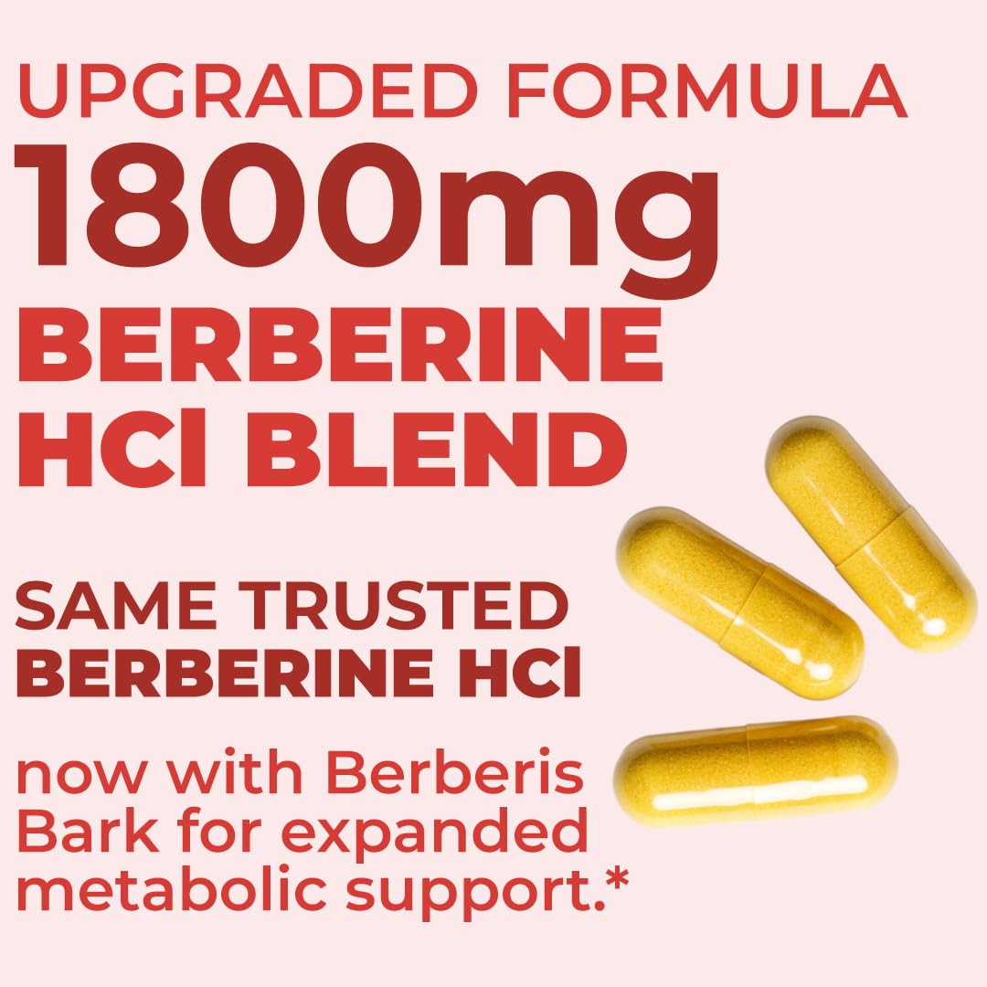 Vimerson Health Berberine Supplement with Third Party Tested Berberine 1800mg - Immune Support Supplement for Cardiovascular, Gastrointestinal Function & Metabolic Aid - Vegan & Non-GMO Vimerson Health buy supplements canada