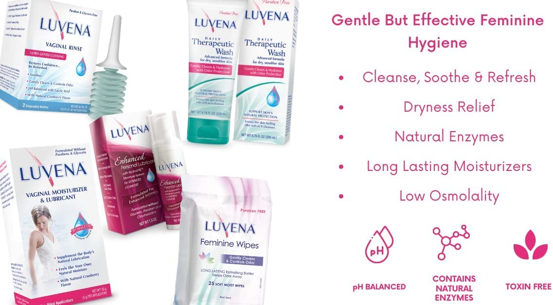 Luvena Moisturizer - Vaginal Moisturizer & Menopause Support for Women - Feminine Intimate LUVENA buy supplements canada