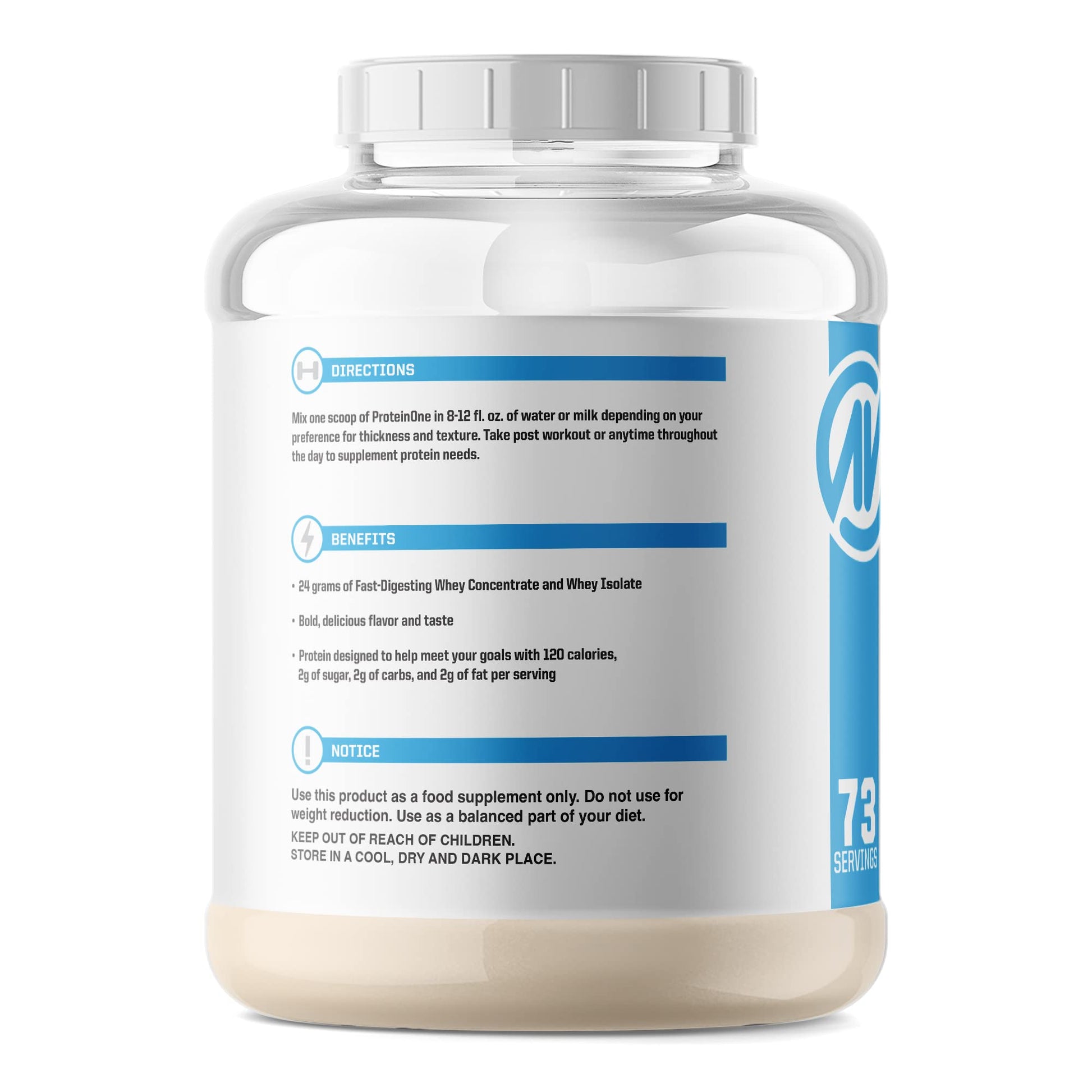 NutraOne ProteinOne Whey Protein Promote Recovery and Build Muscle with a Protein NutraOne buy supplements canada