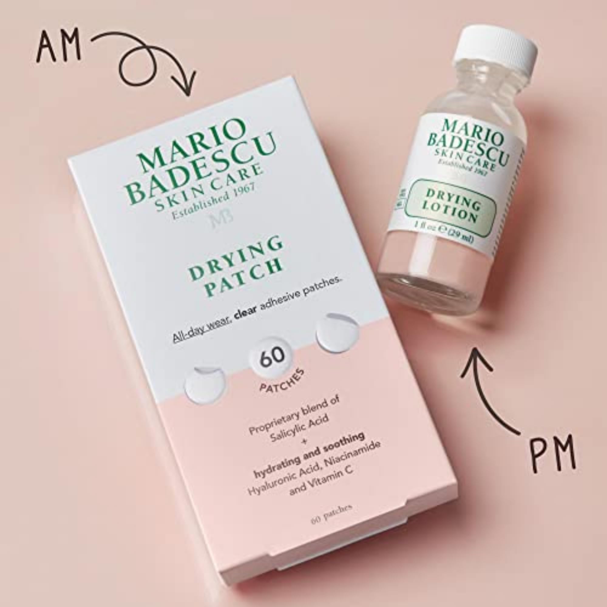 Mario Badescu Drying Lotion for All Skin Types| Blemish Spot Treatment with Salicylic Acid and Sulfur Mario Badescu buy supplements canada
