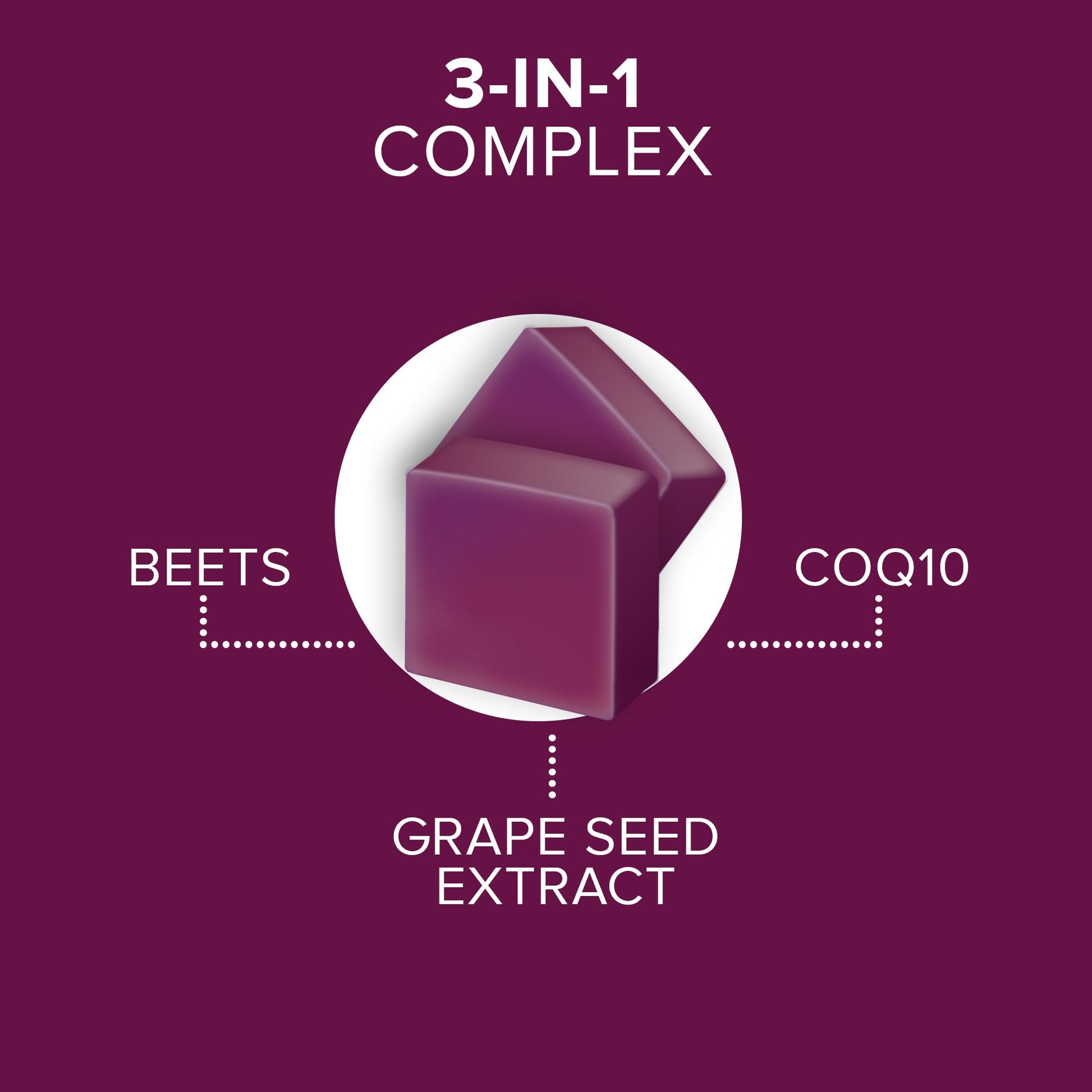 Qunol Beets Chews for Blood Pressure Support, 3 in 1 Beets + CoQ10 + Grape Seed Extract Qunol buy supplements canada