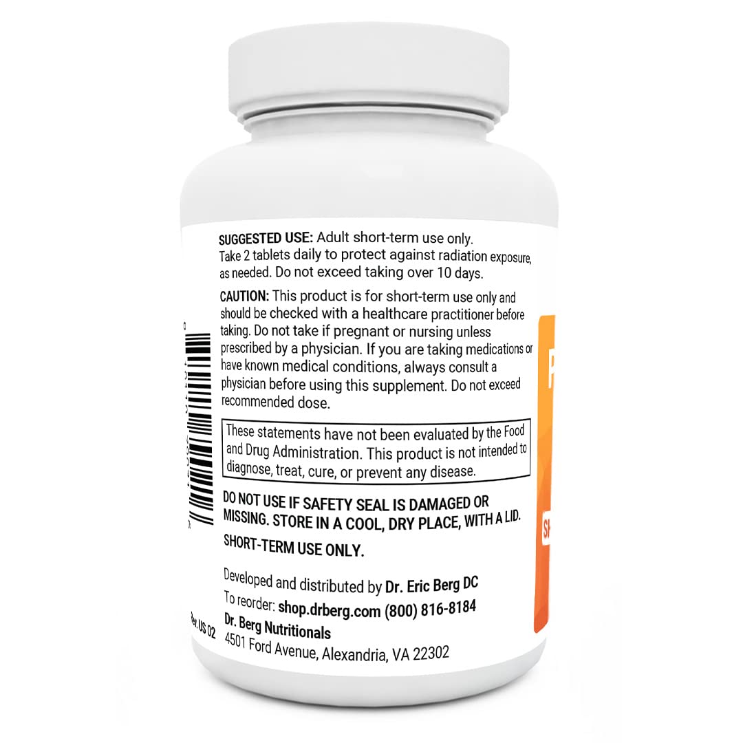 Dr. Berg's Incredible Potassium Iodide Tablets - Now 120 Tablets with a Smaller Easy Dr. Berg Nutritionals buy supplements canada