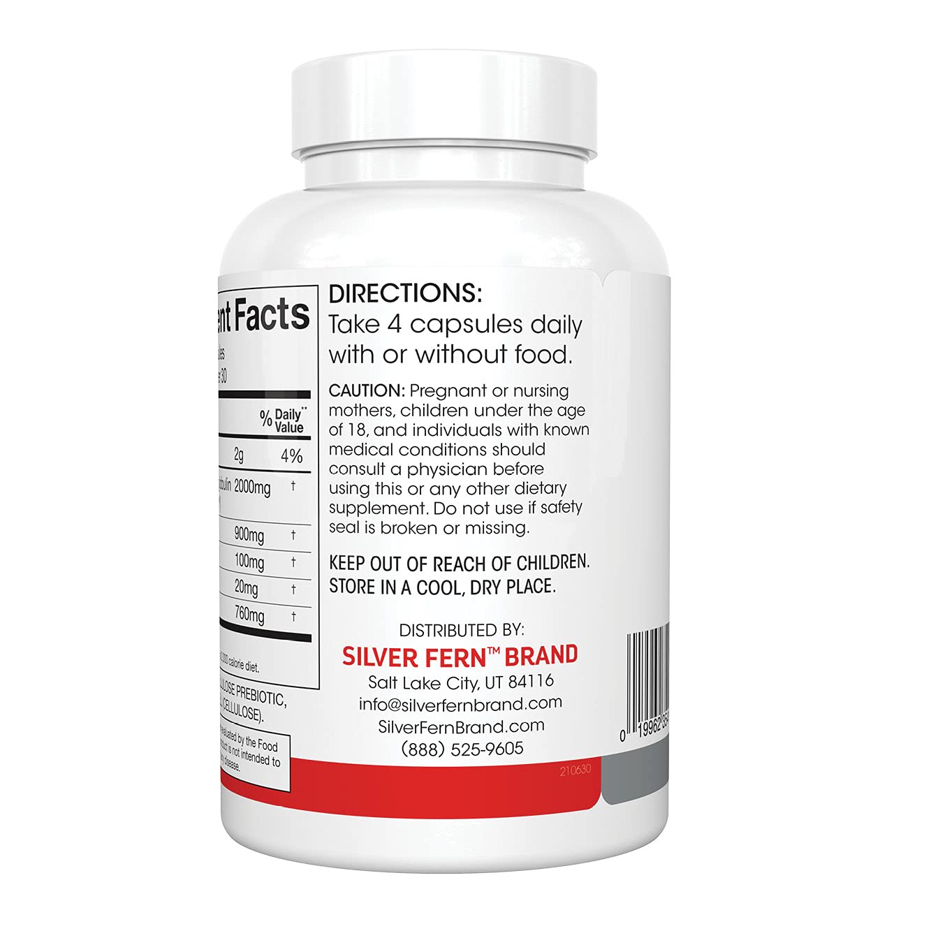 Silver Fern Cleanse - Daily Gut - 1 Bottle - 120 Capsules - 30 Day Supply - Immunoglobulin G, A & M -(IgG, IGA, IgM) - Postbiotic Silver Fern buy supplements canada