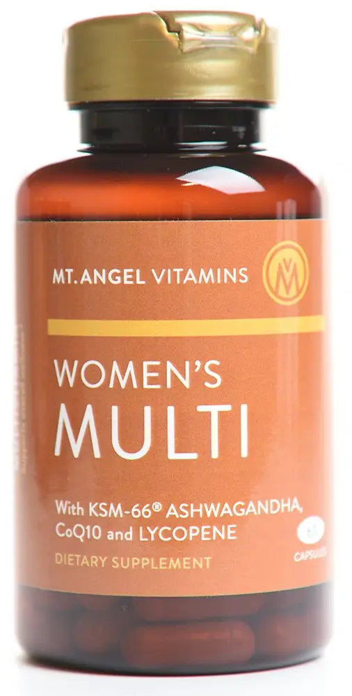Mt. Angel Vitamins - Daily Womens Multivitamin - Adult Formula with Iron, Calcium, KSM-66 Ashwaganda, and a Potent Proprietary Herbal Blend Mt. Angel Vitamins buy supplements canada