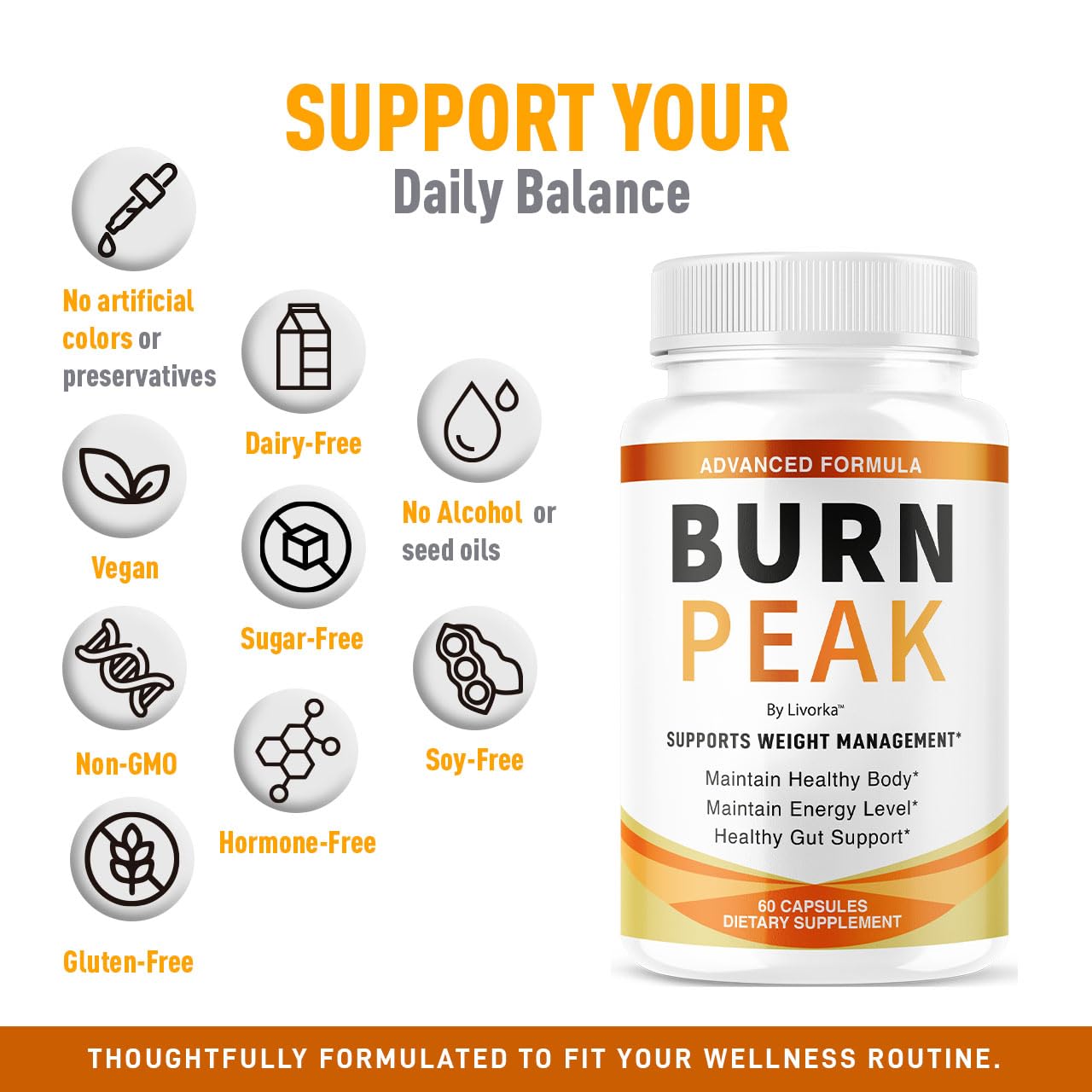 (2 Pack) Burn Peak Capsules - Official BurnPeak Weight Pills Advanced Premium Support, All Natural Burn Peak Pink Salt Trick Supplement for Overall Health & Wellness Reviews, 120 Capsules for 2 Months pharmagetics buy supplements canada