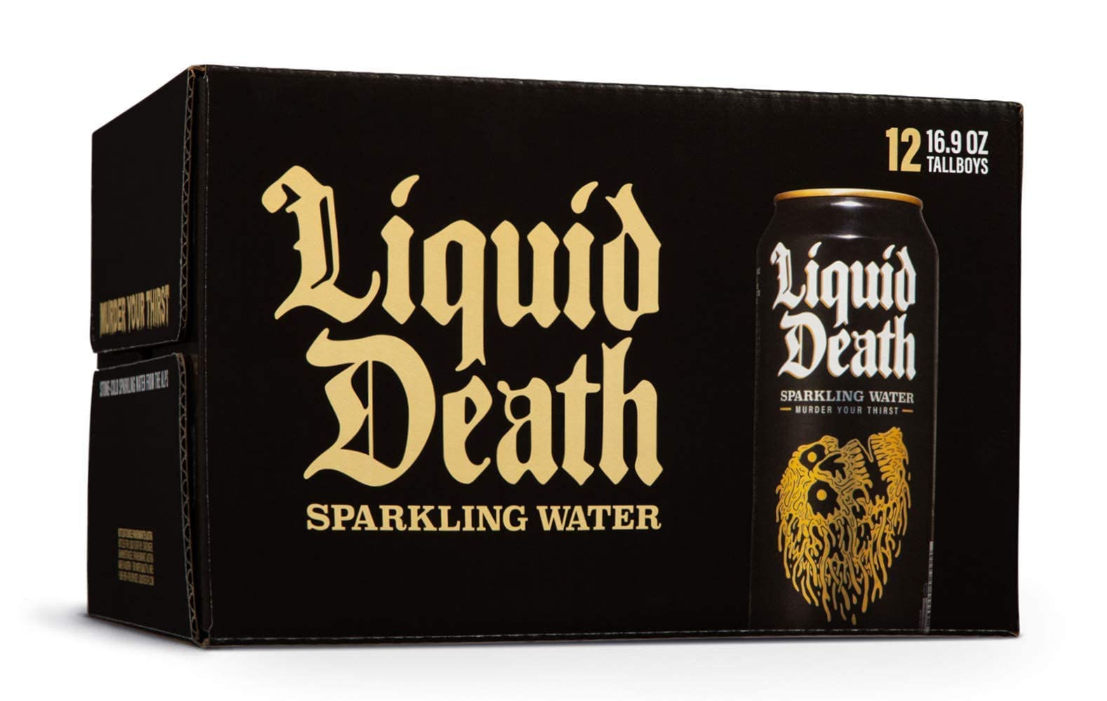 Liquid Death Sparkling Mountain Water, 16.9 oz Tallboys (12-Pack) Liquid Death buy supplements canada
