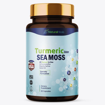Natural Heals Sea Moss 3000mg: Black Seed Oil 2000mg Ashwagandha 1000mg Turmeric Natural Heals buy supplements canada
