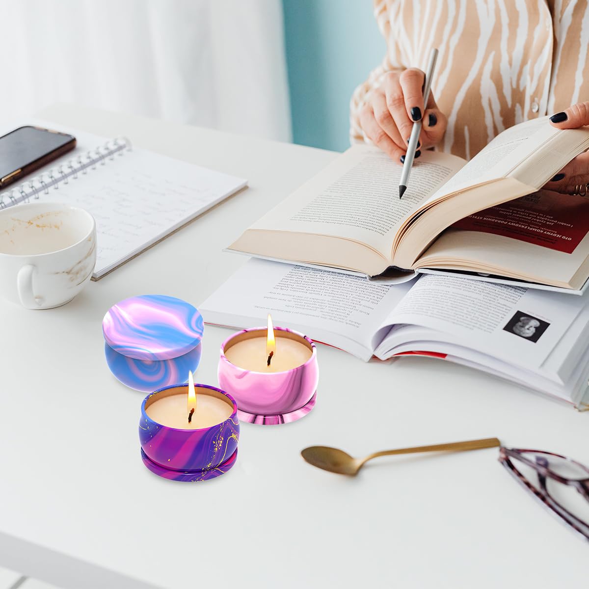 Scented Candles Set of 3, Aromatherapy Candle Set, Home Scented Candles for Winter, Holiday Weimingte buy supplements canada