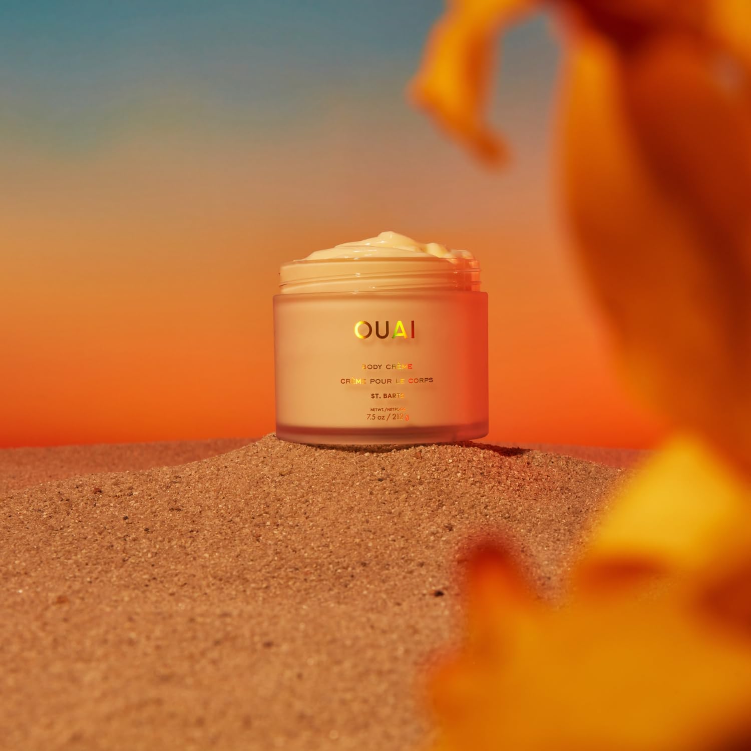 OUAI Body Cream, St. Barts - Hydrating Whipped Body Cream with Cupuaçu Butter, Coconut Oil and Squalane - Softens Skin and Delivers Healthy-Looking Glow - Sulfate-Free Skin Care (7.5 Oz) OUAI buy supplements canada