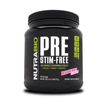 NutraBio PRE Stim Free - Caffeine Free Pre Workout Powder - Sustained Energy, Mental NutraBio buy supplements canada
