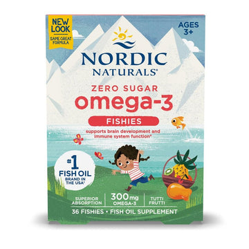 Nordic Naturals Nordic Omega-3 Fishies, Tutti Frutti - 36 Fishies - 300 mg Total Omega-3s with EPA & DHA - Healthy Brain, Mood, Vision & Immune System - Non-GMO - 36 Servings Nordic Naturals buy supplements canada