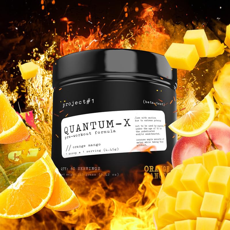 Project #1 Quantum-X Nutrition: Advanced Pre-Workout Powder for Men and Women Project #1 buy supplements canada