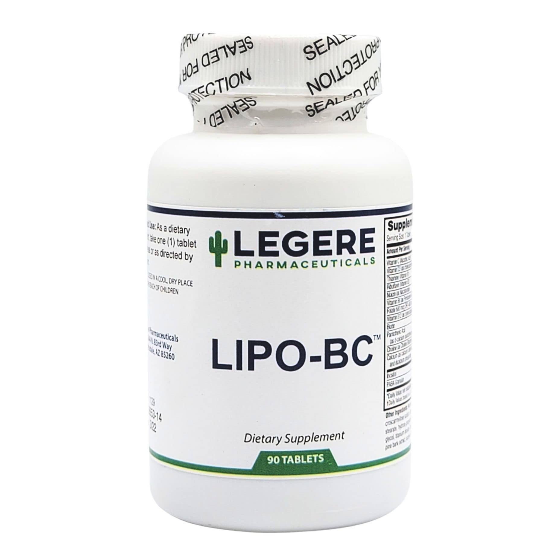 Lipo Bc (90 Tabs) Legere Pharmaceuticals buy supplements canada