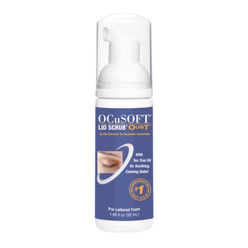 OCuSOFT Oust Demodex Foam Cleanser - Extra Strength - Foaming Cleanser for Eyelids & Eyelashes with Tea Tree Oil OCuSOFT buy supplements canada