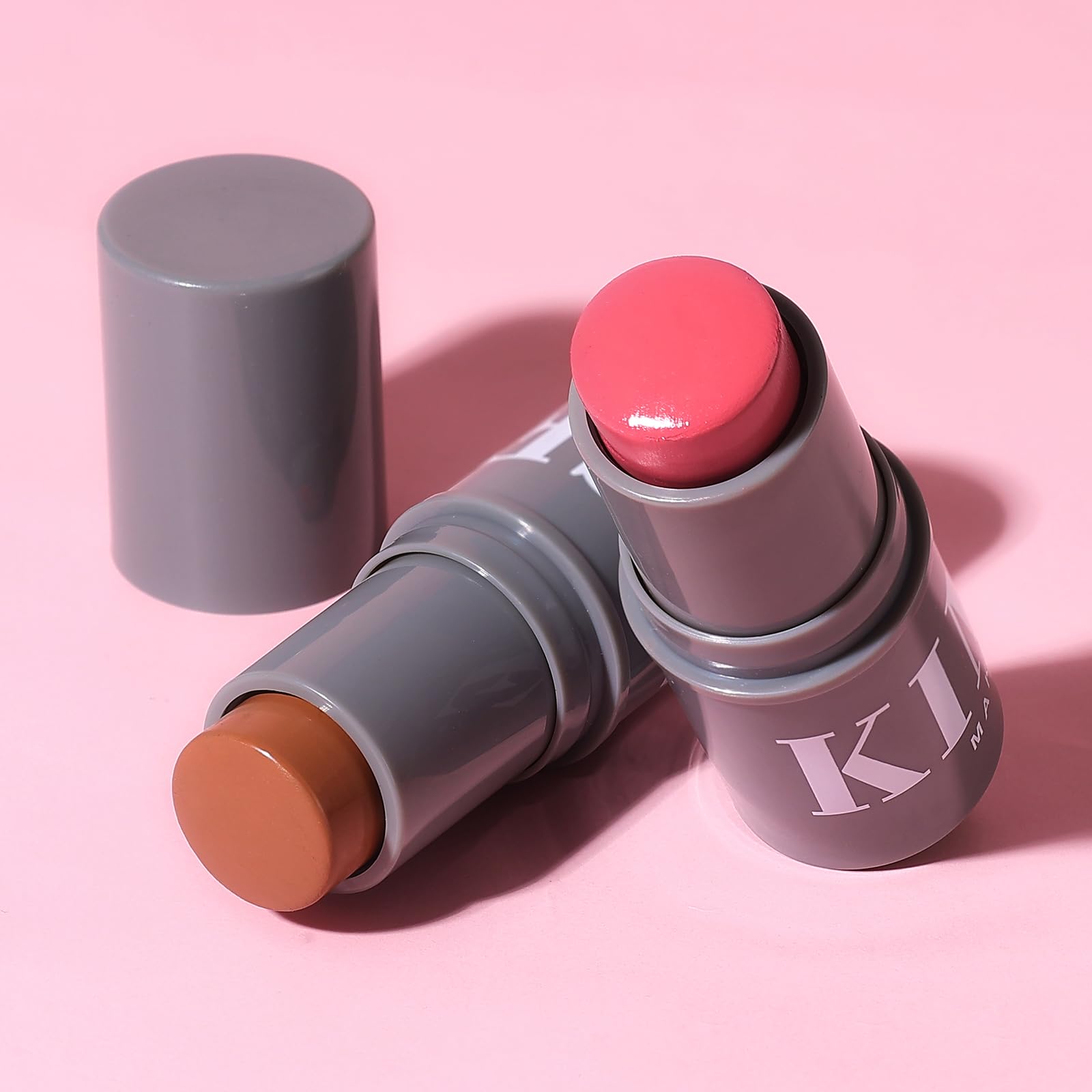 KIMUSE Cream Contour Stick Duo, Cream Blush Stick, Bronzer Shaping Stick, Creamy, Highly Pigmented, Long Lasting, Vegan Face Make Up Sticks KIMUSE buy supplements canada