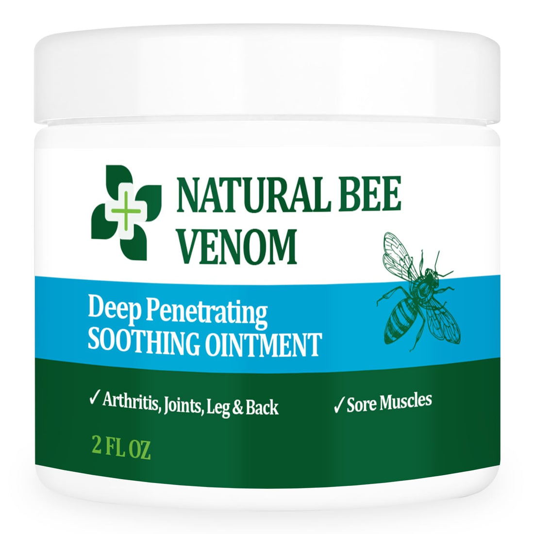 PIBIOOMAP Oringal Natural Bee Venom Serum Joint & Muscle & Bone Cream, Fast Acting, Relief Back, Shoulder, Back, Neck, Hands, Elbows, Feet, Leg, Knees, Ankle, for Adults, Elderly PIBIOOMAP buy supplements canada