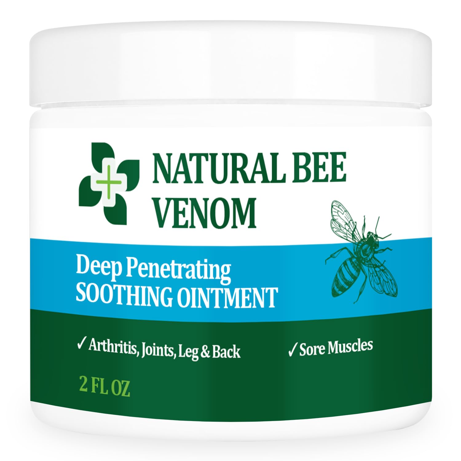 PIBIOOMAP Oringal Natural Bee Venom Serum Joint & Muscle & Bone Cream, Fast Acting, Relief Back, Shoulder, Back, Neck, Hands, Elbows, Feet, Leg, Knees, Ankle, for Adults, Elderly PIBIOOMAP buy supplements canada
