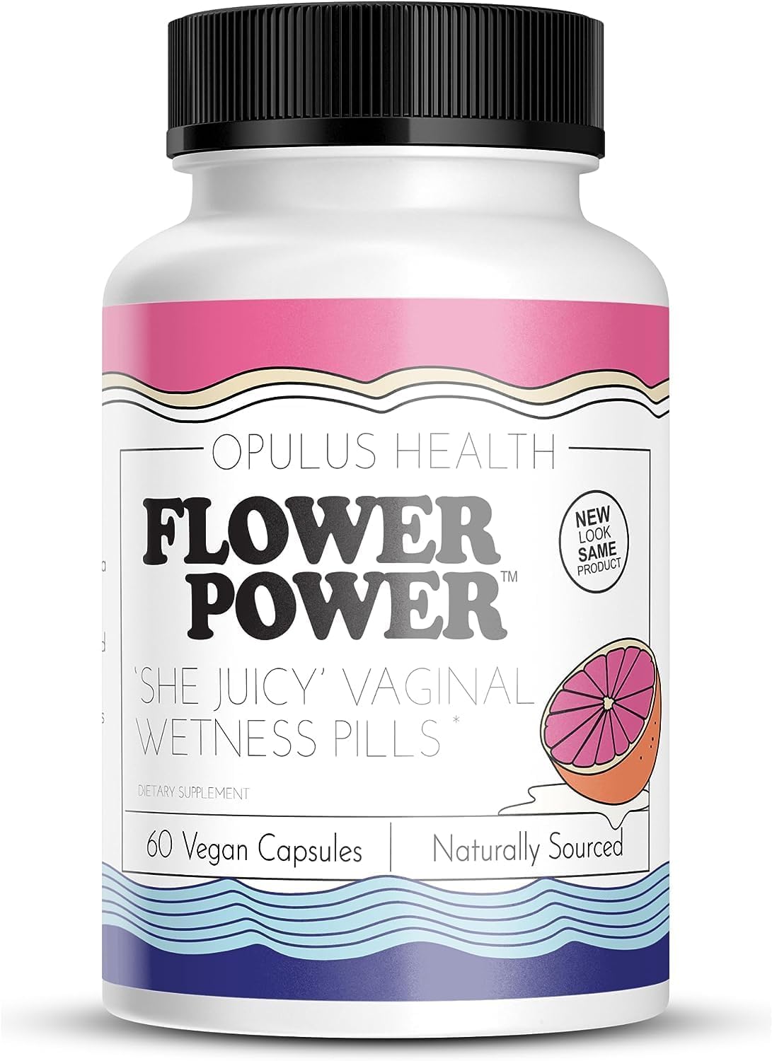 Flower Power ‘She Juicy’ Supplement for Vaginal Health | Slippery Elm Bark | Feminine Flower Power buy supplements canada