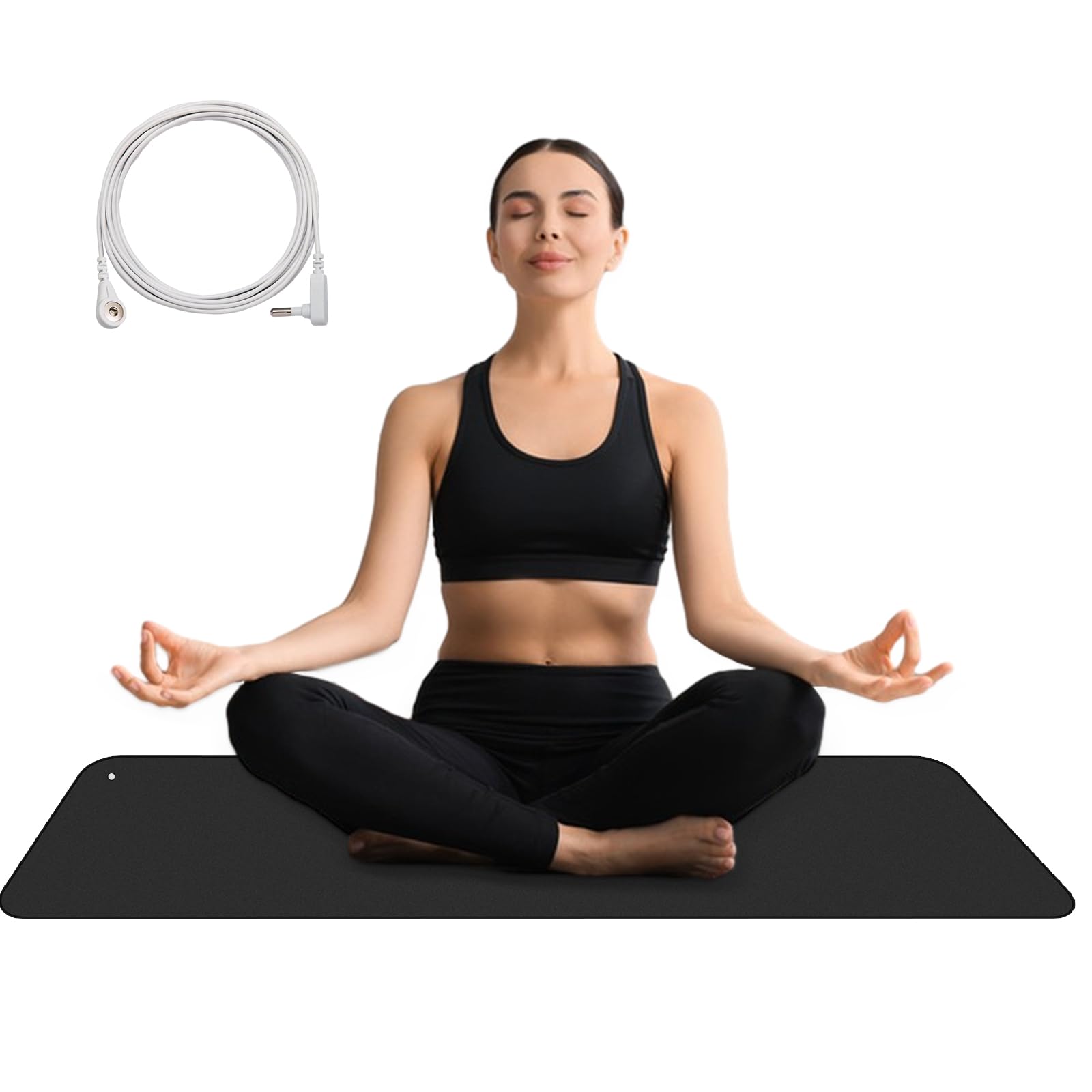 Seader Universal Grounding Mat with 15ft Grounding Cord, Conductive Grounding Mat Earth Pad seader buy supplements canada