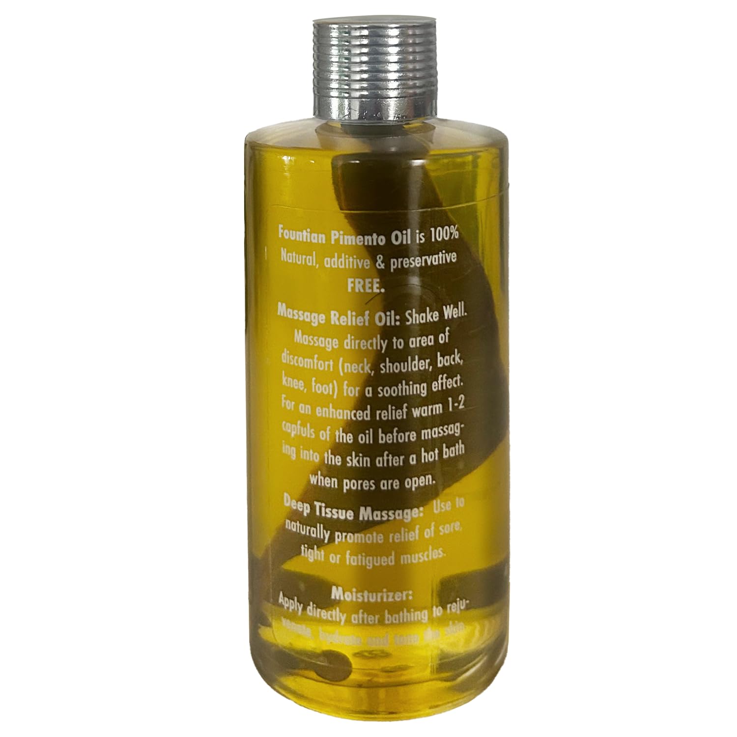 Fountain Pimento Oil 3.5oz for Natural Massage Therapy, Muscle Relief Oil Fountain buy supplements canada