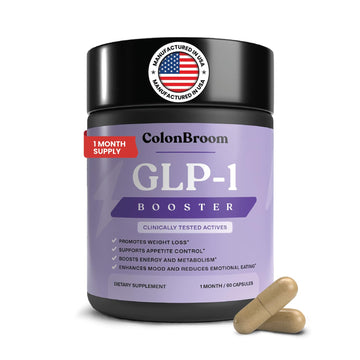ColonBroom GLP-1 Weight Management Supplement for Women & Men - GLP1 Supports Gut Health, Metabolic Wellness & Appetite Regulation - Vegan, Gluten-Free Diet Capsules | 60 Count ColonBroom buy supplements canada