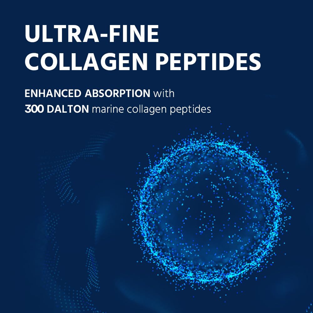 Cevitol Marine Collagen Peptides - Hydrolyzed Ultra-fine Collagen Powder for Women & Men, Hyaluronic Acid, Biotin, Vitamin C, for Skin, Hair, Nails, Joints Cevitol buy supplements canada